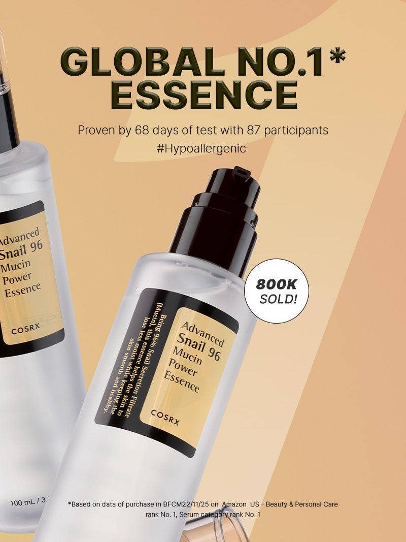 Kosmic - Kbeauty Skincare - Wholesale Facial Serum/Concentrate - [COSRX] ADVANCED SNAIL 96 MUCIN POWER ESSENCE 100ML5