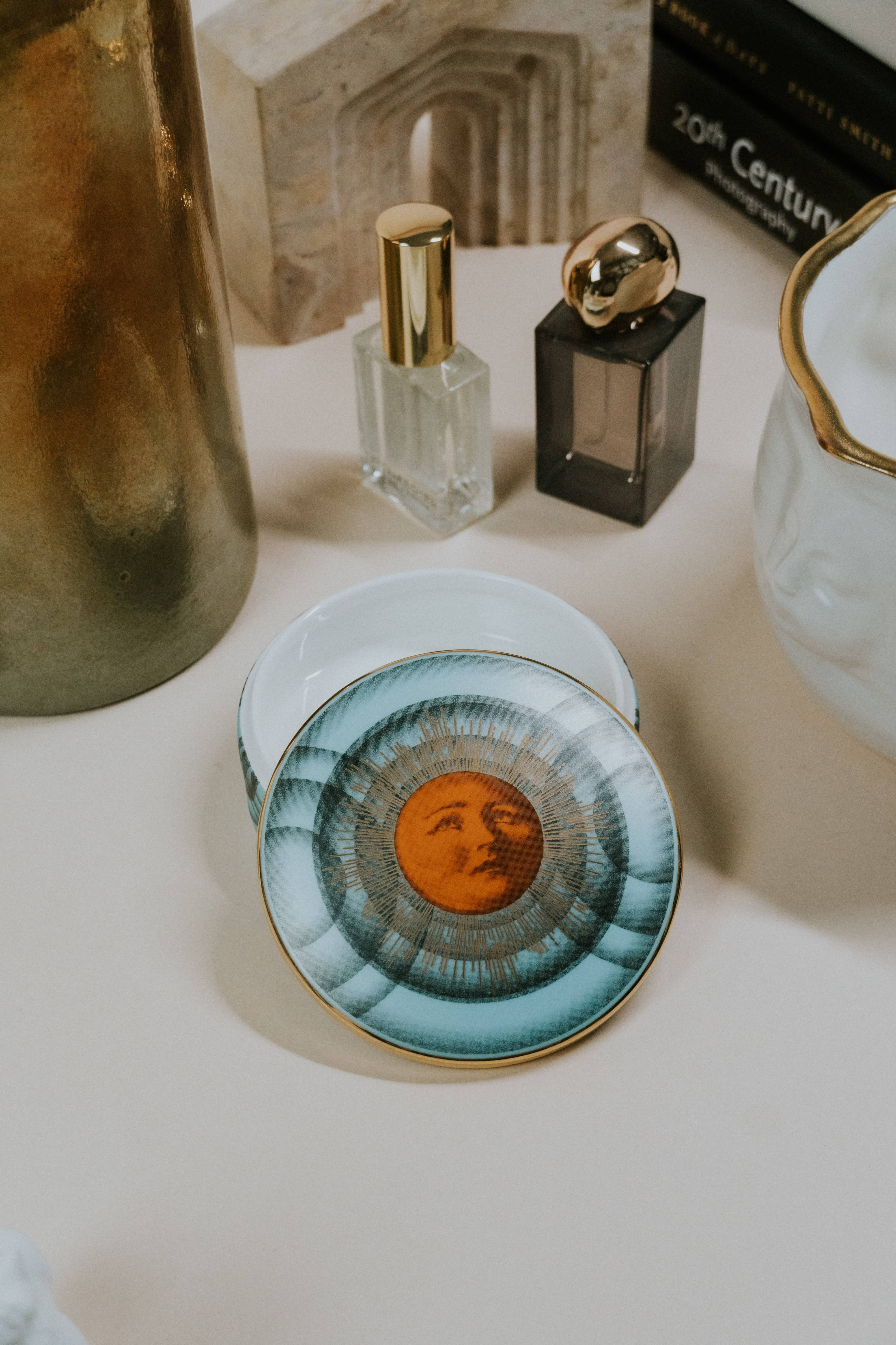 Spitfire Girl - Vente Boîte/rangement à bijoux - Boîte à bijoux en porcelaine fine Cosmic Rising avec or 22 kt3