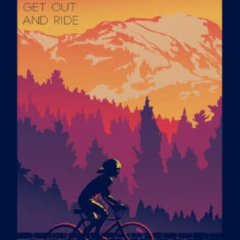 Cykling Retro Vinyl Klistermärke | Stor utomhus Souvenir Present för wholesale av Lionheart Graphics