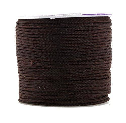 Mandala Crafts – wholesale Craft supplies – Mandala Crafts Nylon Satin Cord, Rattail Trim Thread for Chinese Knotting, Kumihimo, Beading, Macramé, Jewelry Making, Sewing24