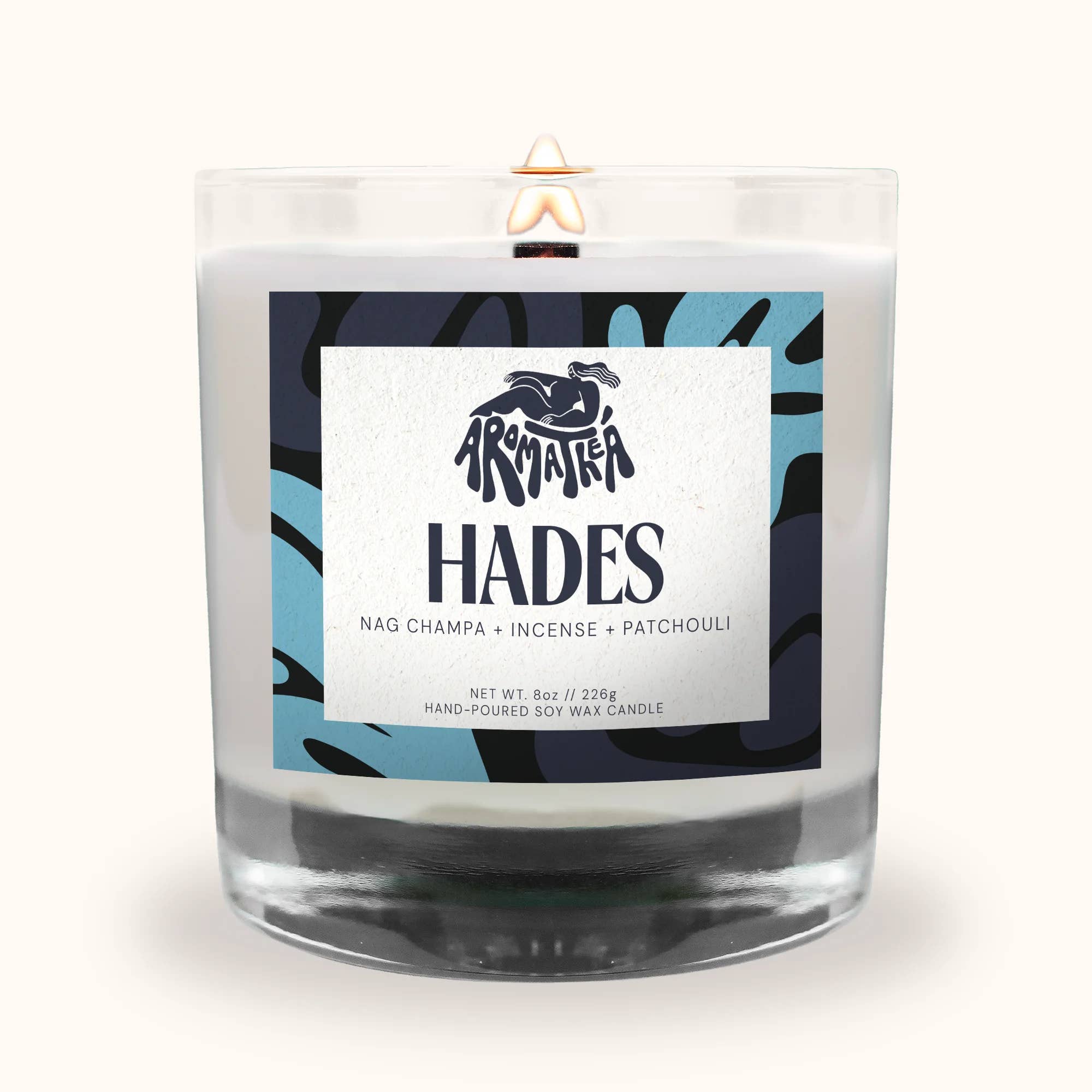 Aromatheá - Wholesale Jar/Filled Candle - Hades Candle
