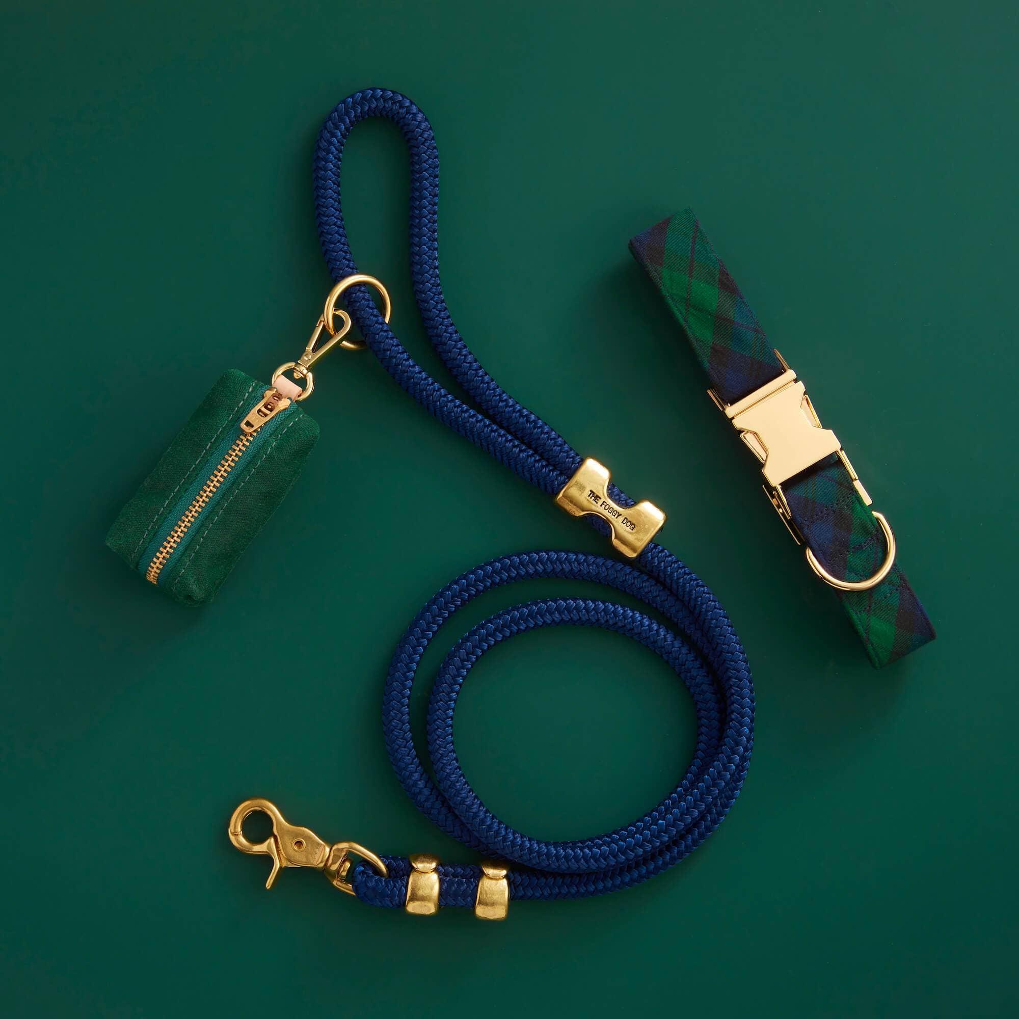 The Foggy Dog - Wholesale Pet Poop Bag Dispenser - Evergreen Waxed Canvas Poop Bag Dispenser5