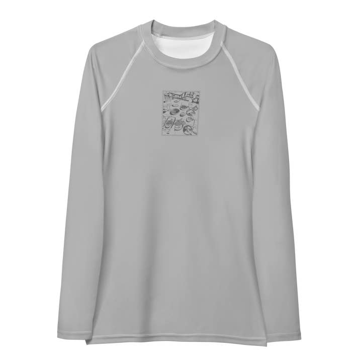 Rashie für Damen - Dinner Grey für den Großhandel von Bønita Clothing