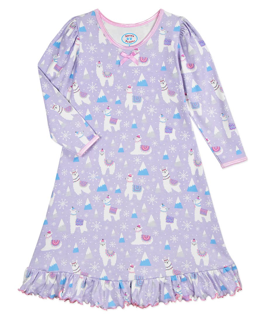 Sara's Prints - Vendita all'ingrosso Camicia da notte - Bambini - Camicia da notte a maniche lunghe Whirl-and-Twirl10