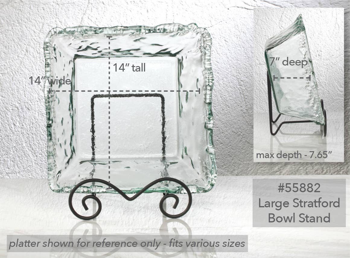 Tripar International - Wholesale Easel - Large Stratford Metal Bowl Easels6