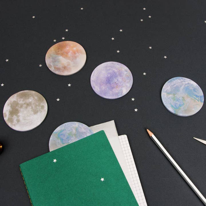 Space Sticky Notes for wholesale by Luckies of London