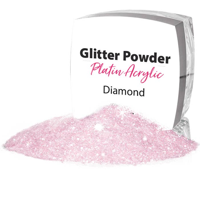 HOLLYWOOD NAILS - Wholesale Nail Polish - Platinum Acrylic French Powder Glamour Pink 6g
