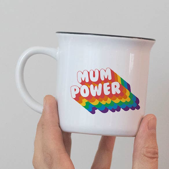 Mum Power Mug/Mother's Day for wholesale by Bibiche fait son Cirque