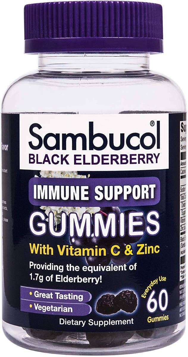 Sambucol, Black Elderberry, Immune Support Gummies for wholesale by NutriCelebrity
