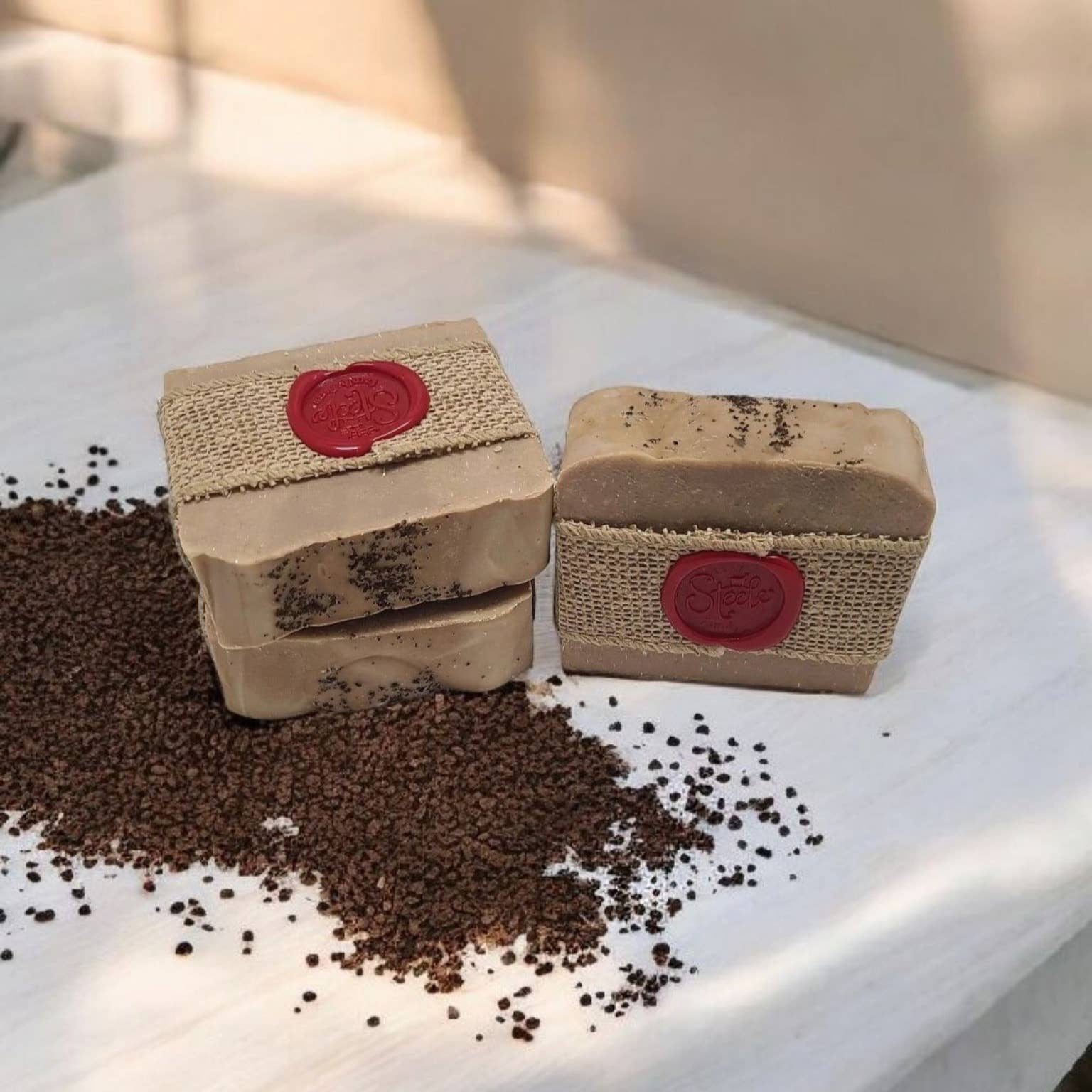 Steele Family Farm - Wholesale Bar Soap - Goat Grind Coffee- Goat Milk Soap