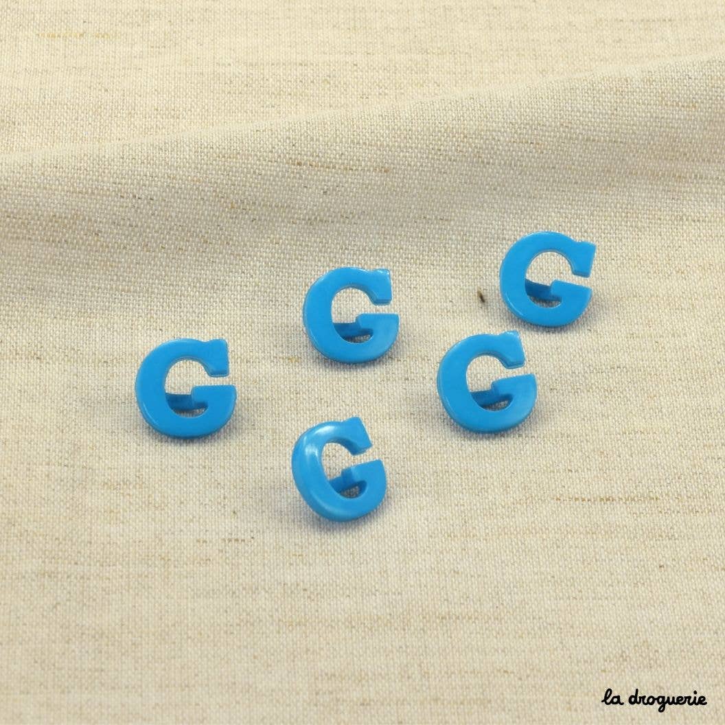 LA DROGUERIE - Wholesale Sewing Button/Snap - Alphabet Button 18 mm4