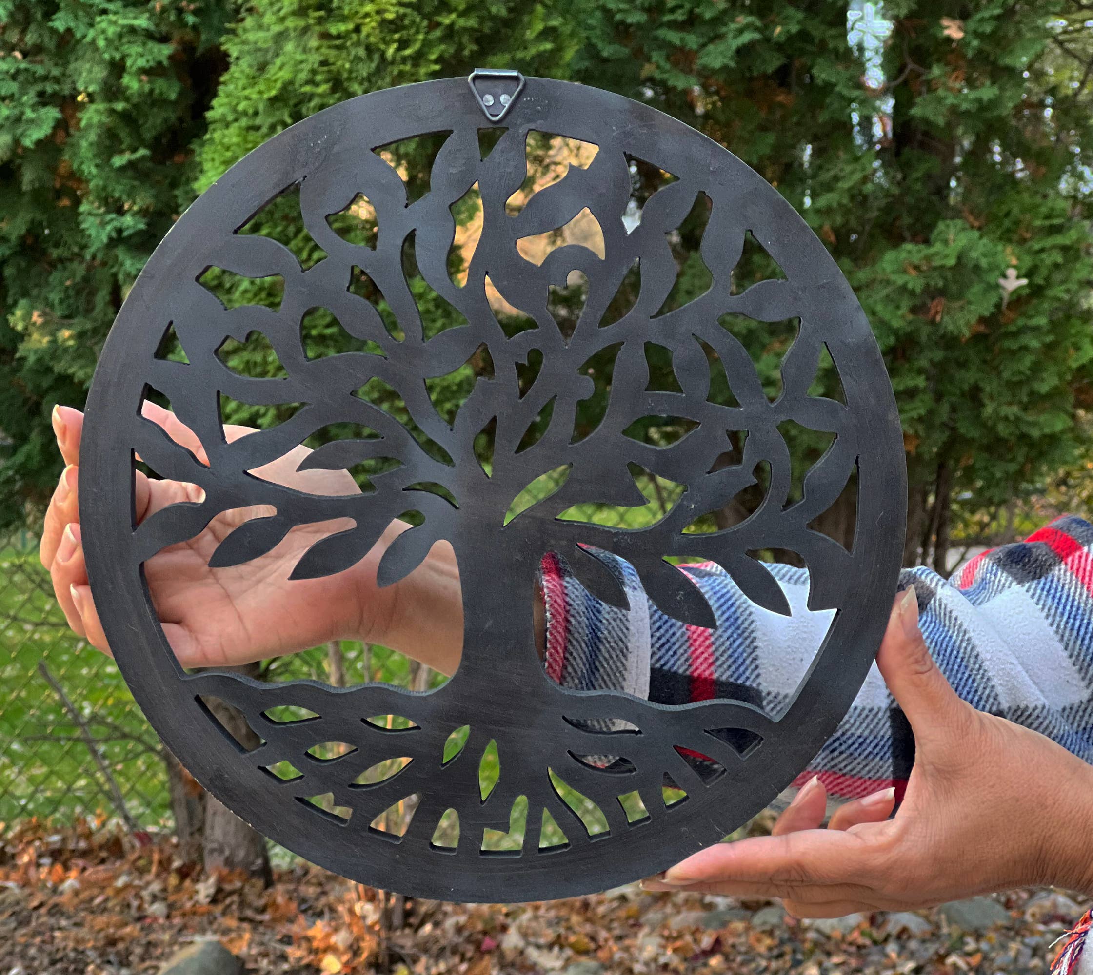 Lungta Imports - Wholesale Wall Accent - Handcrafted Wooden Tree of Life Wall Decor Hanging Art5