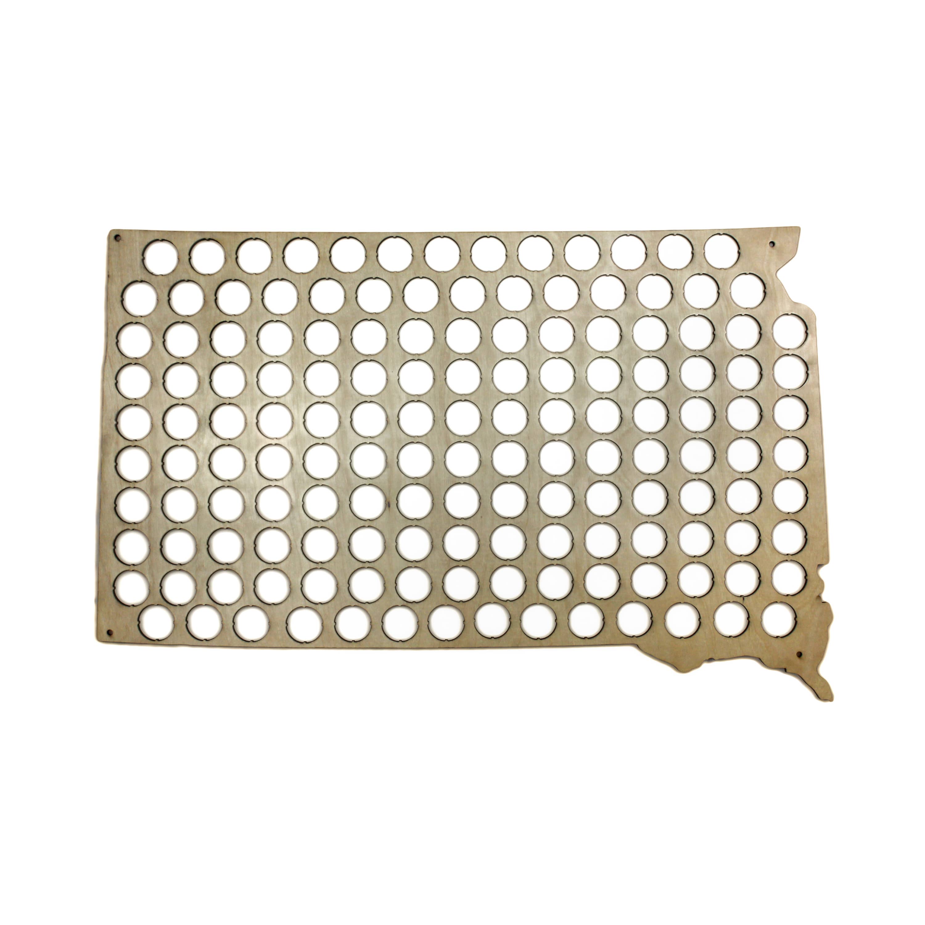 Torched Products – Engroshandel 3D-vægkunst – Mænds gave tilstand øl cap kort - Beer Cap Collector/Display40