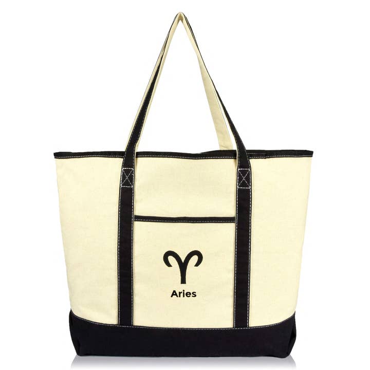 Dalix - Wholesale Tote Bag - Women's - DALIX Zodiac Sign Tote Bag Horoscope Astrology8