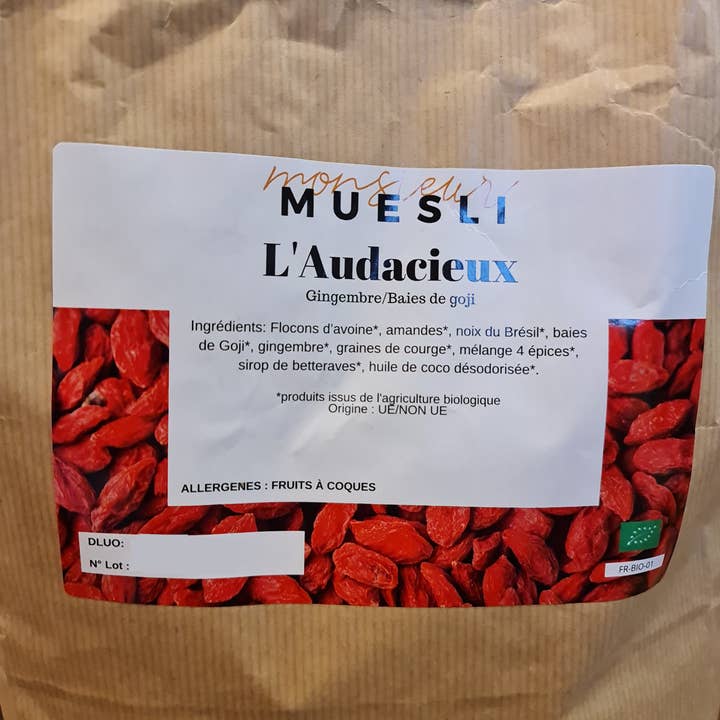 Monsieur muesli - Wholesale Breakfast Cereal - Bold organic muesli crunchy savory (5 kilos)