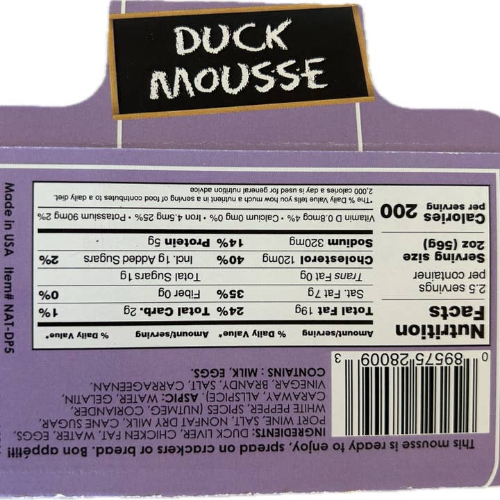 Fabrique Délices - Wholesale Sauce - Duck Mousse1
