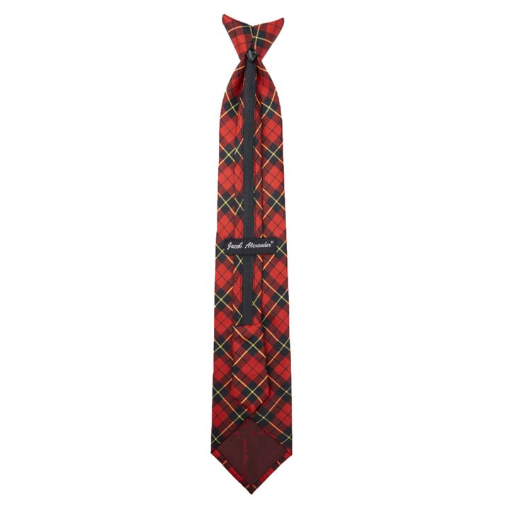 Jacob Alexander – wholesale Necktie – Men’s – Men's Woven Royal Tartans Plaid Tie46
