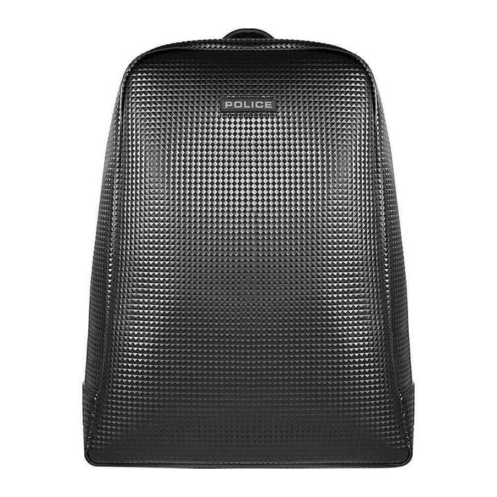 POLICE Neo Pyramid Small 15 L Laptop Backpack-Black for wholesale by TWRC INC