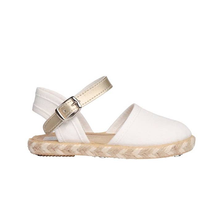 Children's Canvas Espadrille with Buckle for wholesale by Bolero Piel