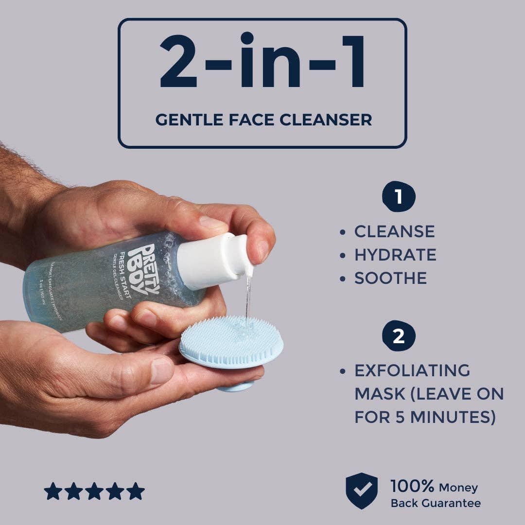 PrettyBoy - Wholesale Facial Cleanser - PrettyBoy Fresh Start Gentle Face Cleanser3