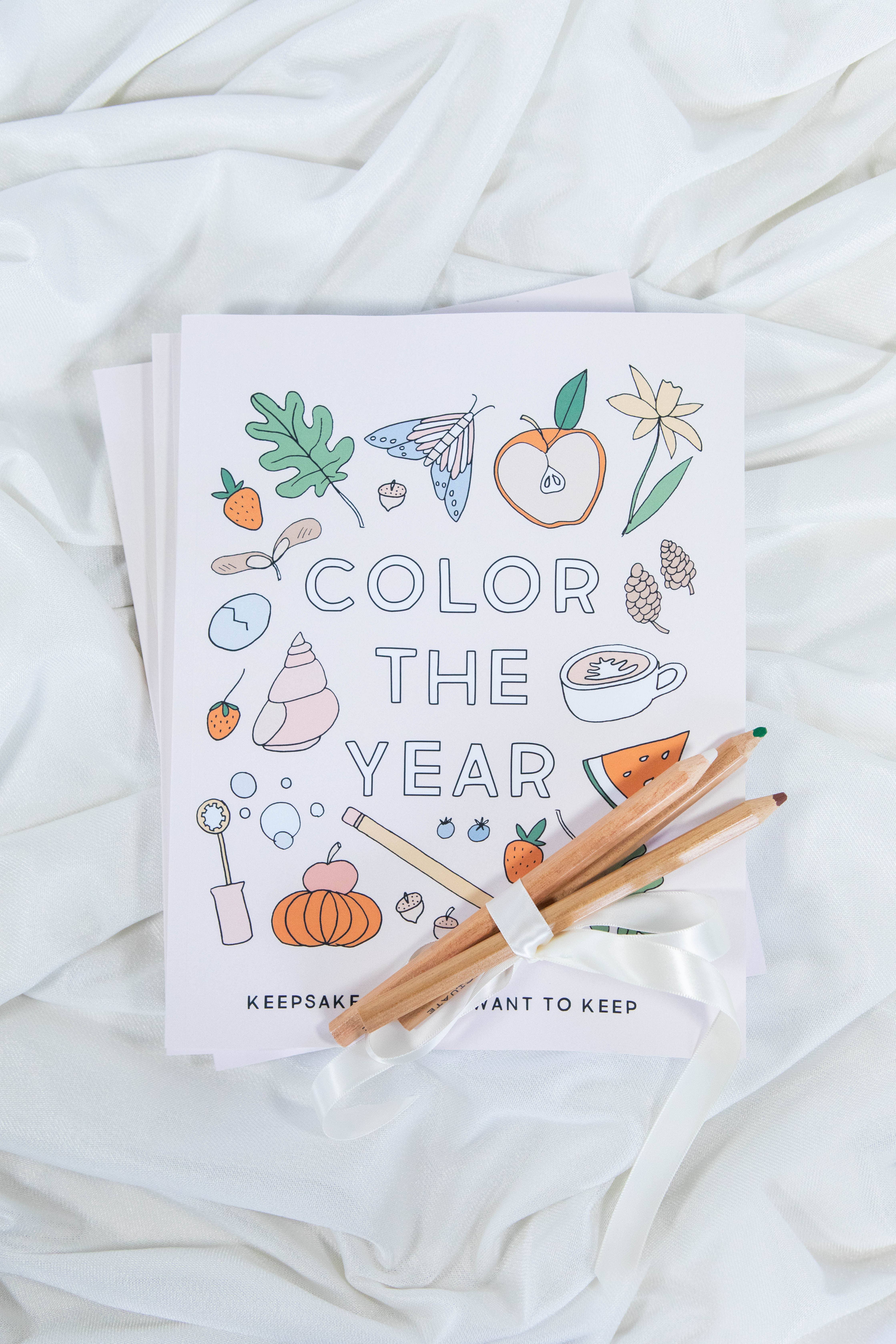 Margot + Co. - Wholesale Coloring & Activity Book - Kids & Baby - Color the Year: Coloring Book2