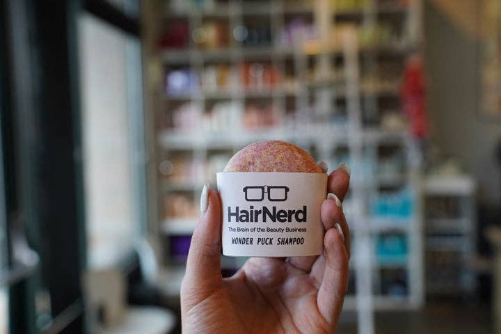 Hairnerd - Wholesale Hair Shampoo - 1 Pink Candy Wonder Bar 1 Re-Con Conditioner1