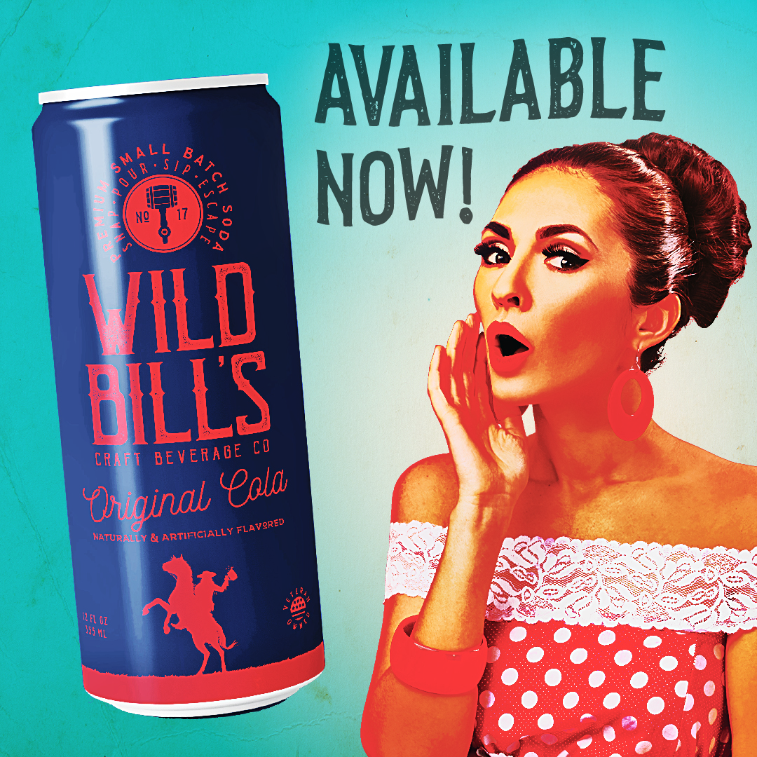 Wild Bill’s Craft Beverage Co. - Wholesale Soda/Carbonated Drink - Original Cola - Premium Cane Sugar Soda, 12-Pack, Cans6