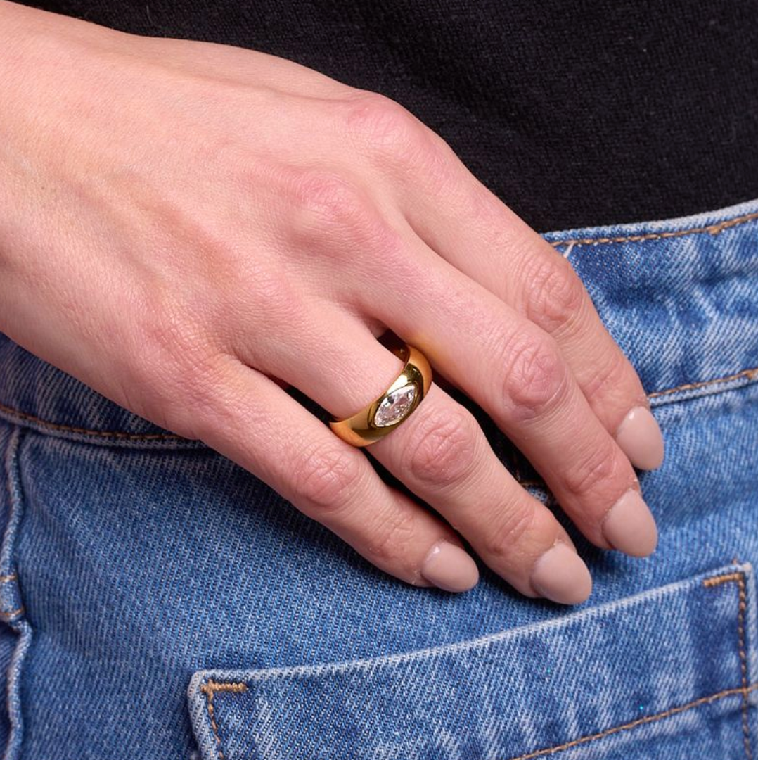 Nikki Smith Designs – wholesale Multi-stone ring – Margo Bubble Gem Ring1