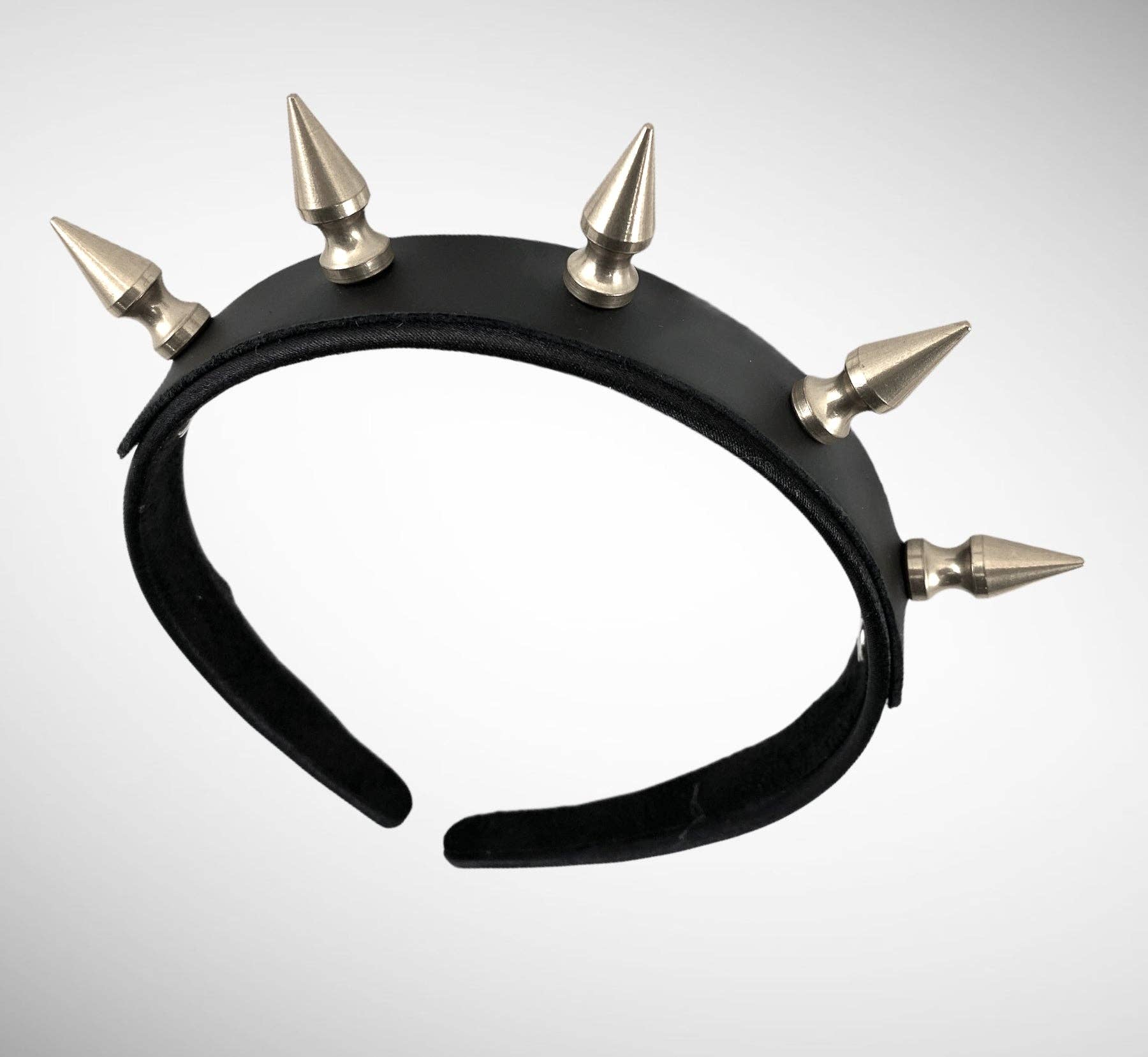 Funk Plus - Wholesale Fashion Headband - Women's - HB105 1" LONG TREE SPIKE HEADBAND4