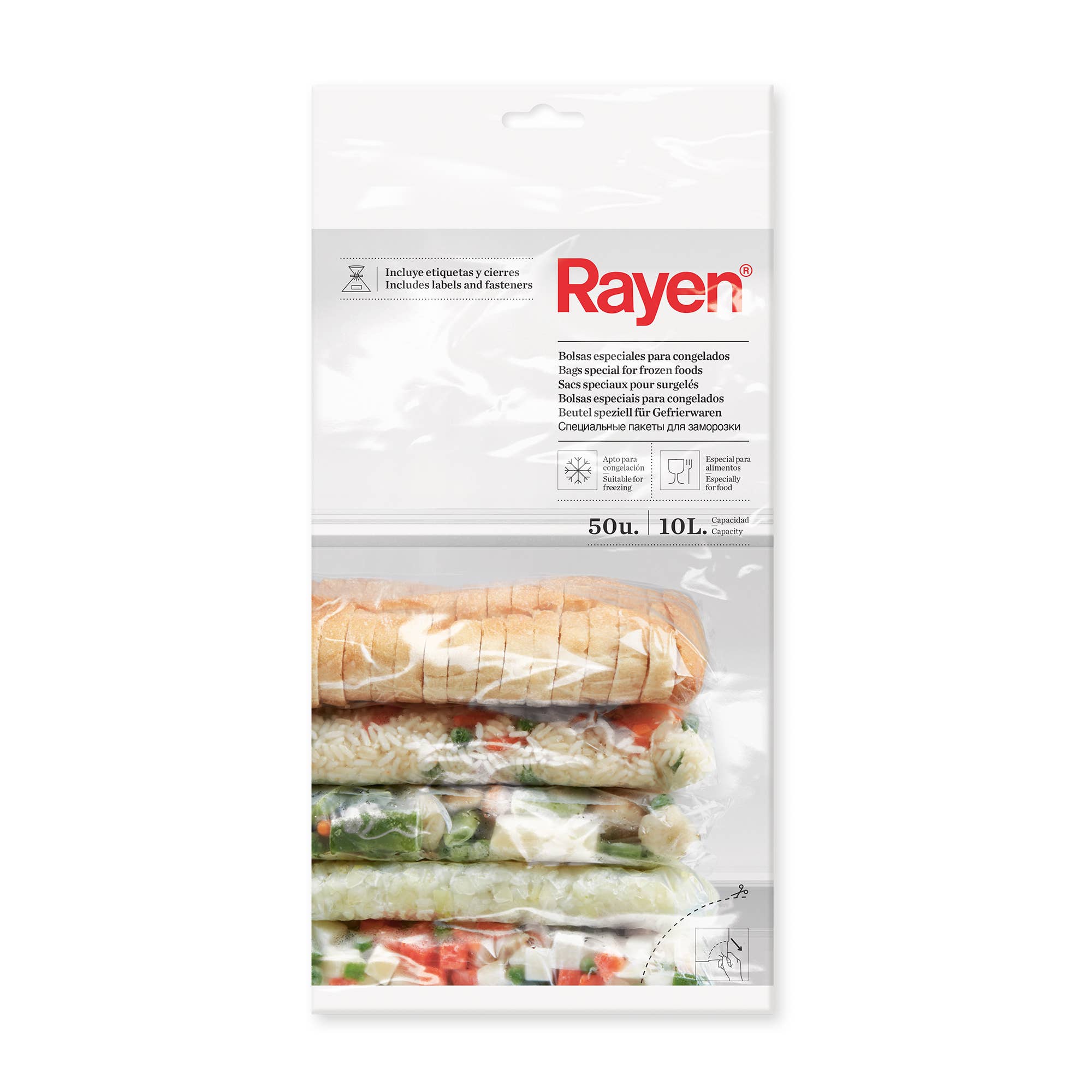 RAYEN - Wholesale Food Storage Wrap/Bag - 50 bags for frozen foods3