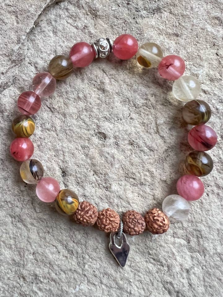 Bracelet Be Positive Intention pour la vente par Wyld Earth