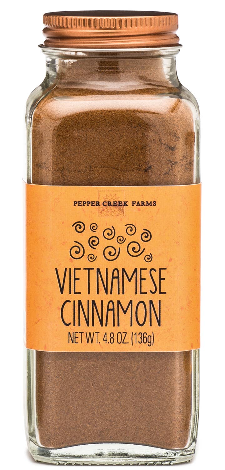 Vietnamese Cinnamon Copper Top SM 2.0 Oz. LG 6.13 Oz. for wholesale by Pepper Creek Farms