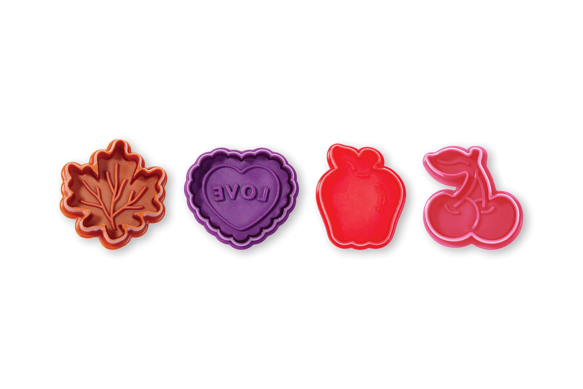 Fox Run Brands - Wholesale Cookie Cutter - Fox Run Pie Lovers Pie Cutter, Set 4, 2" x 2" x 1.75"7