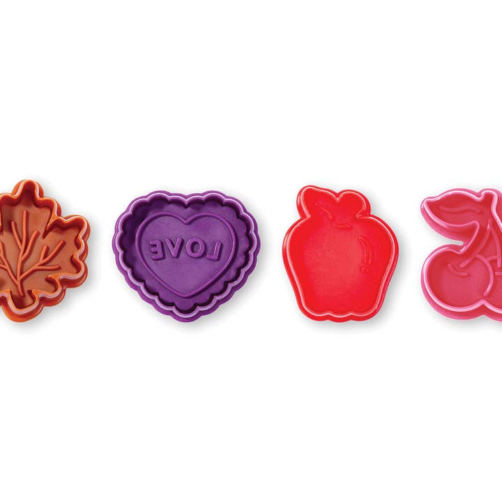 Fox Run Brands - Wholesale Cookie Cutter - Fox Run Pie Lovers Pie Cutter, Set 4, 2" x 2" x 1.75"7