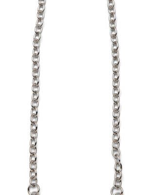 Silver 15" Purse Chain (#ZW6134) for wholesale by Zakka Workshop