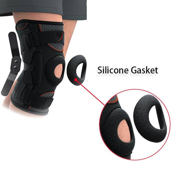 VIGOR - Wholesale Body brace/support - Neoprene Strong Support Sports Hinged Knee Pads Knee Brace(113