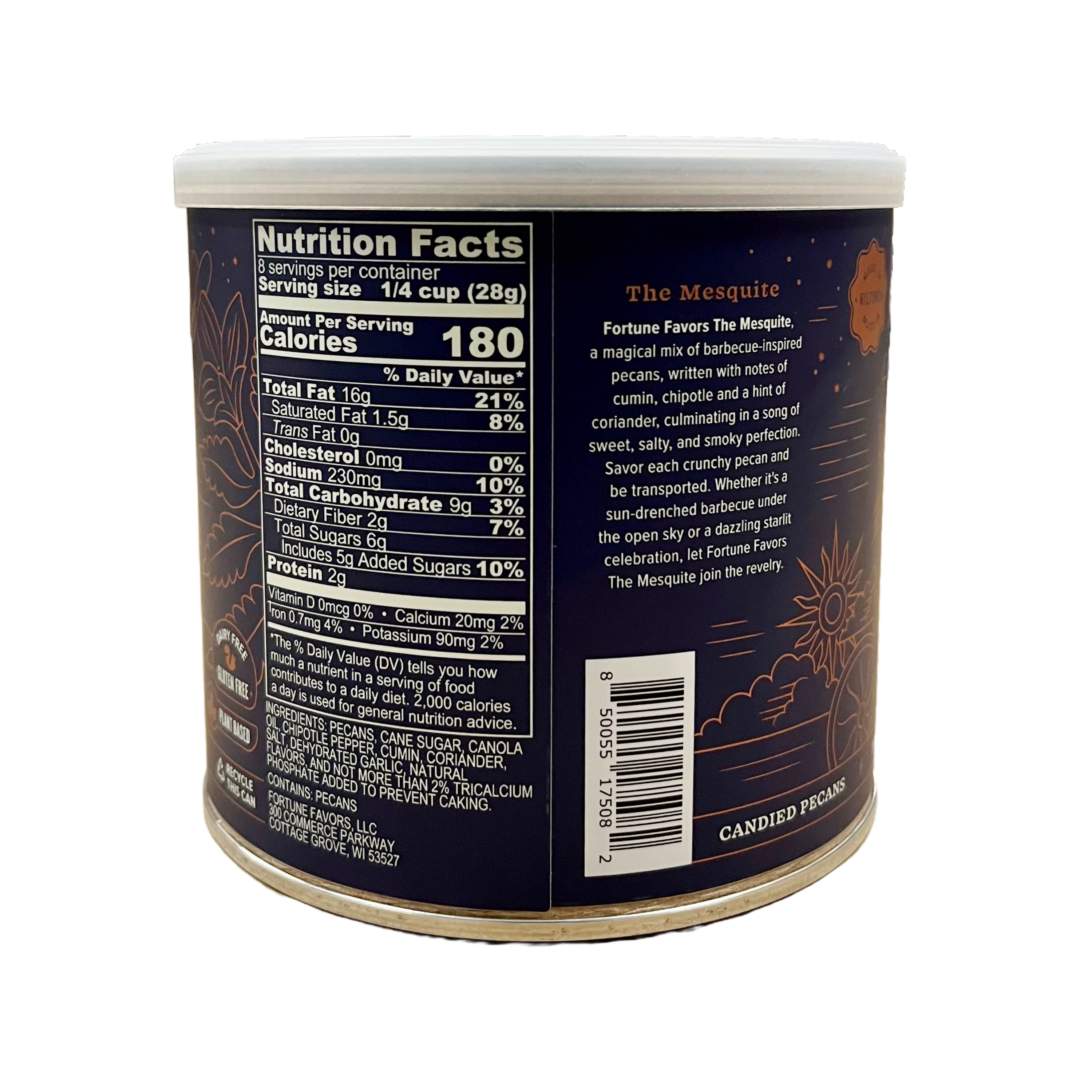 Fortune Favors - Wholesale Nuts - 8oz Fortune Favors The Mesquite 7