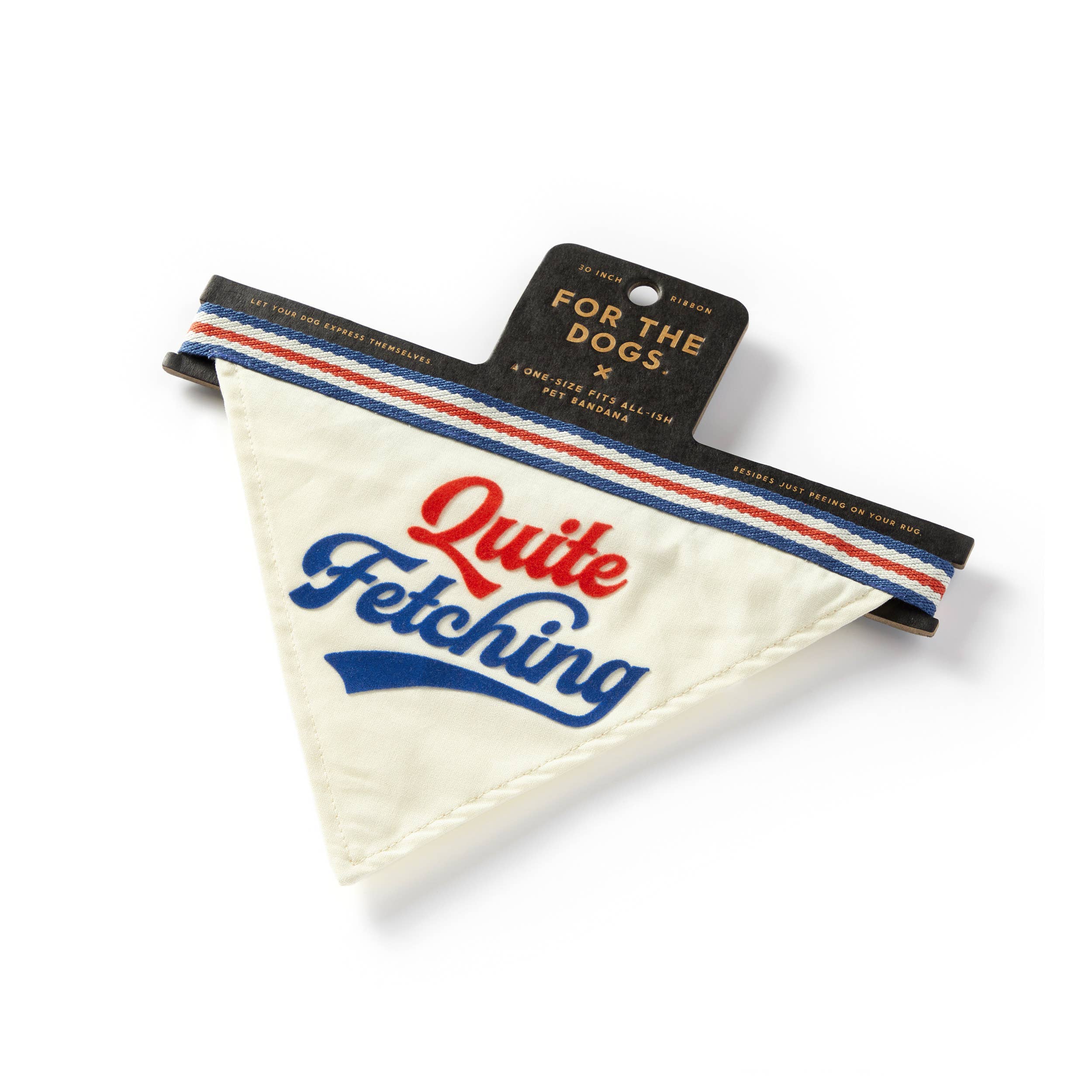 Chronicle Books - Wholesale Pet Bandana - Dog - Brass Monkey Quite Fetching Dog Bandana2