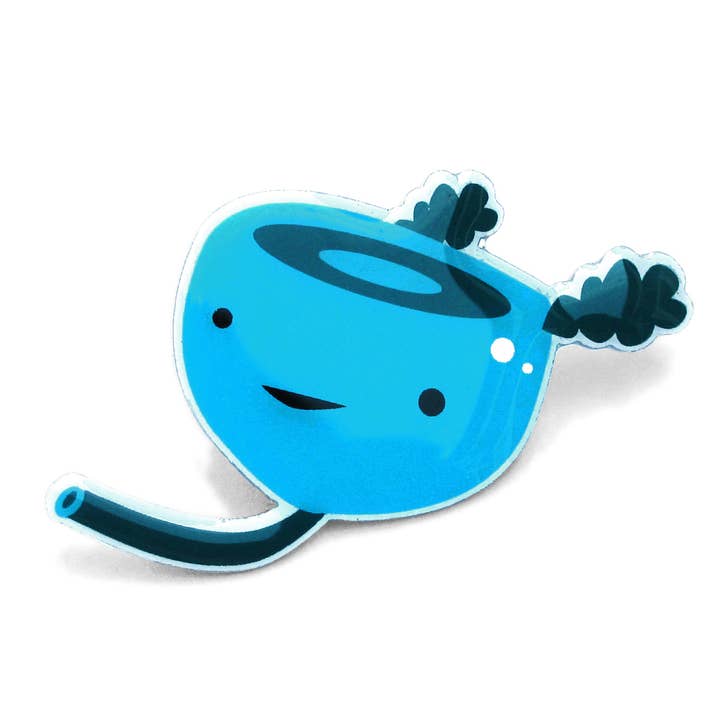 I Heart Guts | Organ Plushies Wholesale - Wholesale Lapel Pin/Button - Prostate Lapel Pin - A Seminal Work