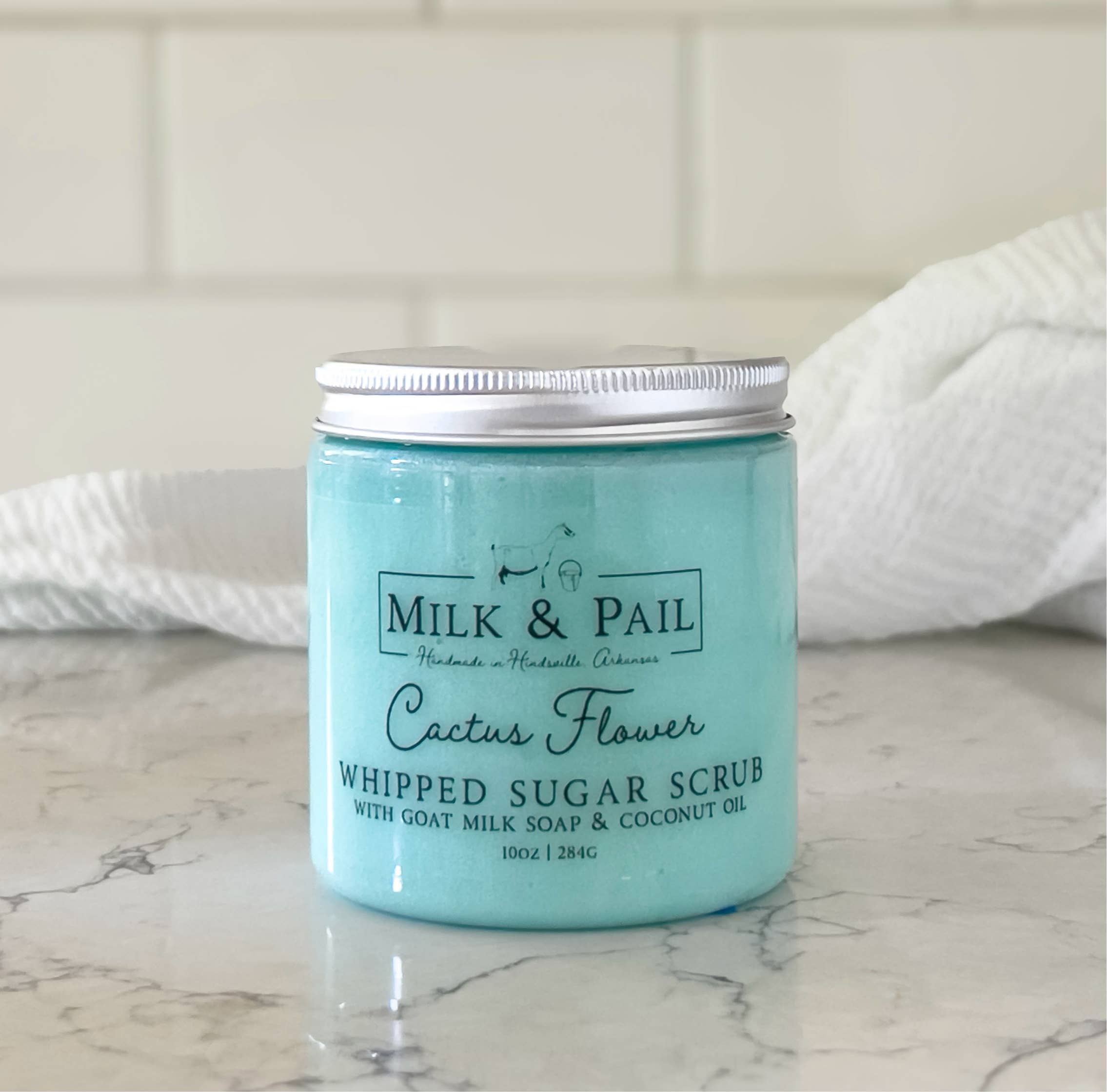 Milk & Pail - Wholesale Body Scrub/Exfoliant - Cactus Flower Whipped Sugar Scrub