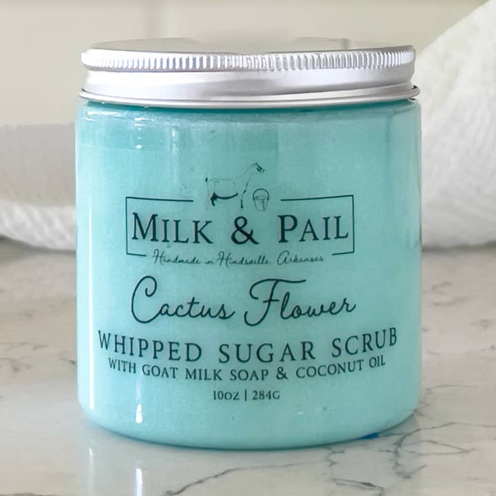 Milk & Pail - Wholesale Body Scrub/Exfoliant - Cactus Flower Whipped Sugar Scrub0