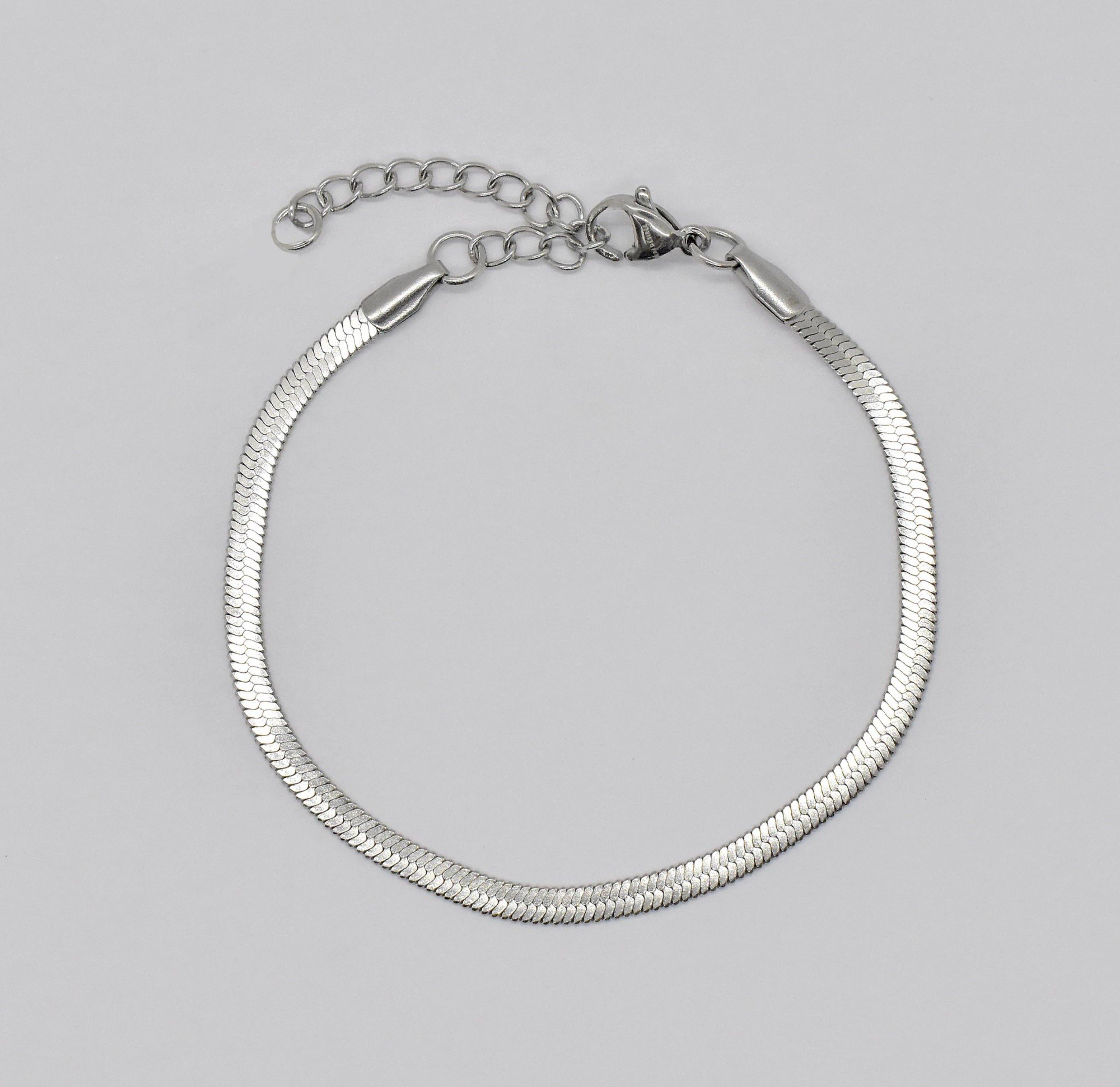 MAI DESIREE – Großhandel Glieder- & Kettenarmband – BECCA SILBER SCHLANGENKETTE ARMBAND2