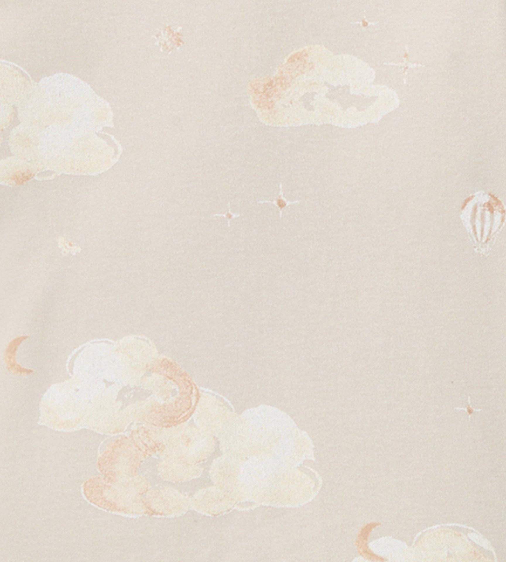 Good Night Sky Organic Cotton Sleep & Play - Limestone for wholesale on Faire1
