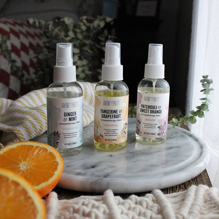 Aura Cacia - Wholesale Aromatherapy Mist - Ginger & Mint Aromatherapy Mist With Essential Oils 4 Fl Oz2