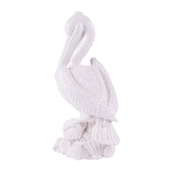 Fitz and Floyd® Mikasa® Pfaltzgraff® - Wholesale Decorative Figurine - Fitz & Floyd Cape Coral Hme Pelican Brown Bx Pkg