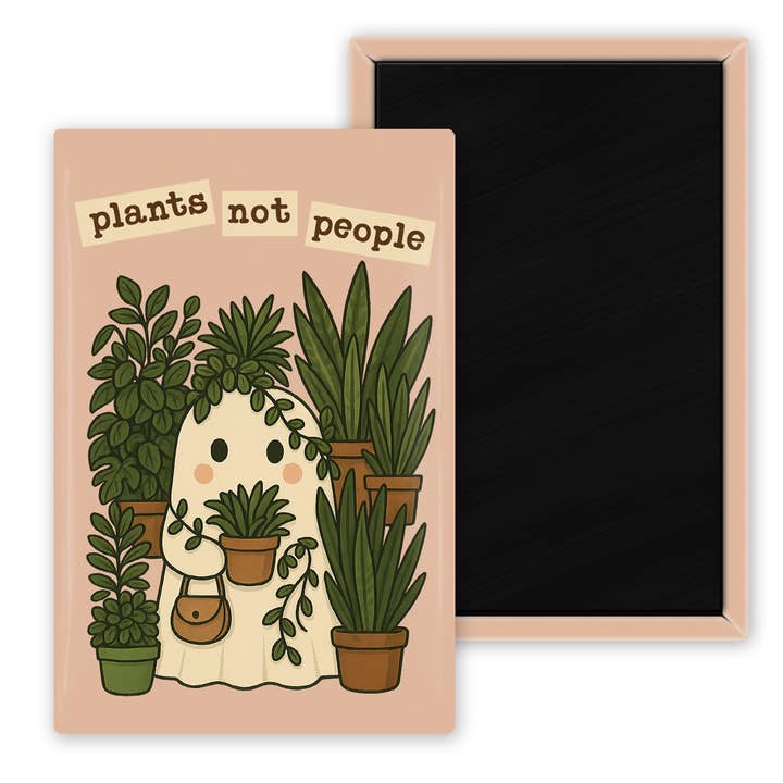 Plantas No Personas Imán de Fantasmas para venta al por mayor de The Pin Pal Club