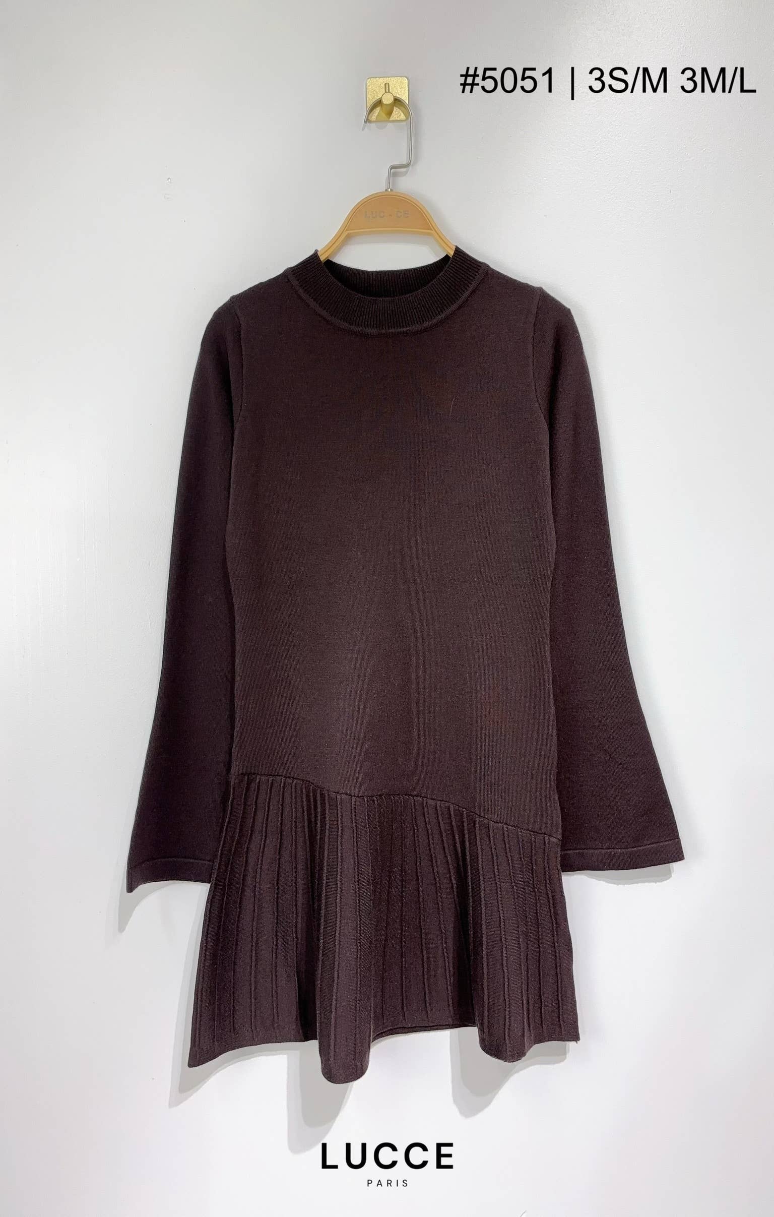 LUCCE - Wholesale Dress - Women's - Knit dress - RO50511