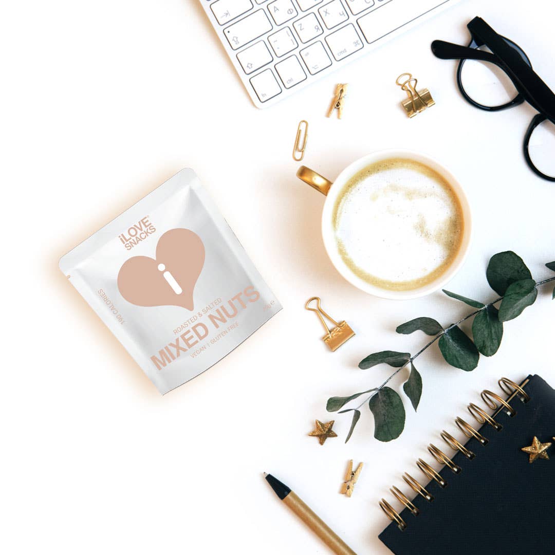 iLOVE SNACKS – Engroshandel Nødder – Ristede og saltede blandede nødder, veganske, uden GMO og glutenfri1