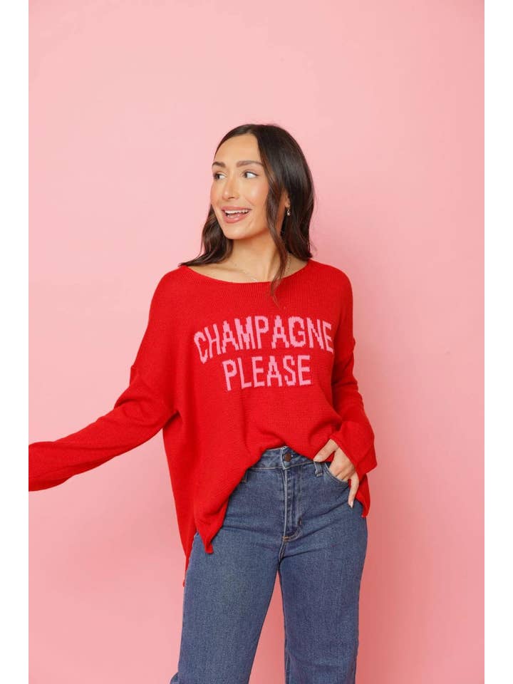 Ashley’s Clothing Design Inc. – Großhandel Strickpullover – Damen – Champagner bitte!1