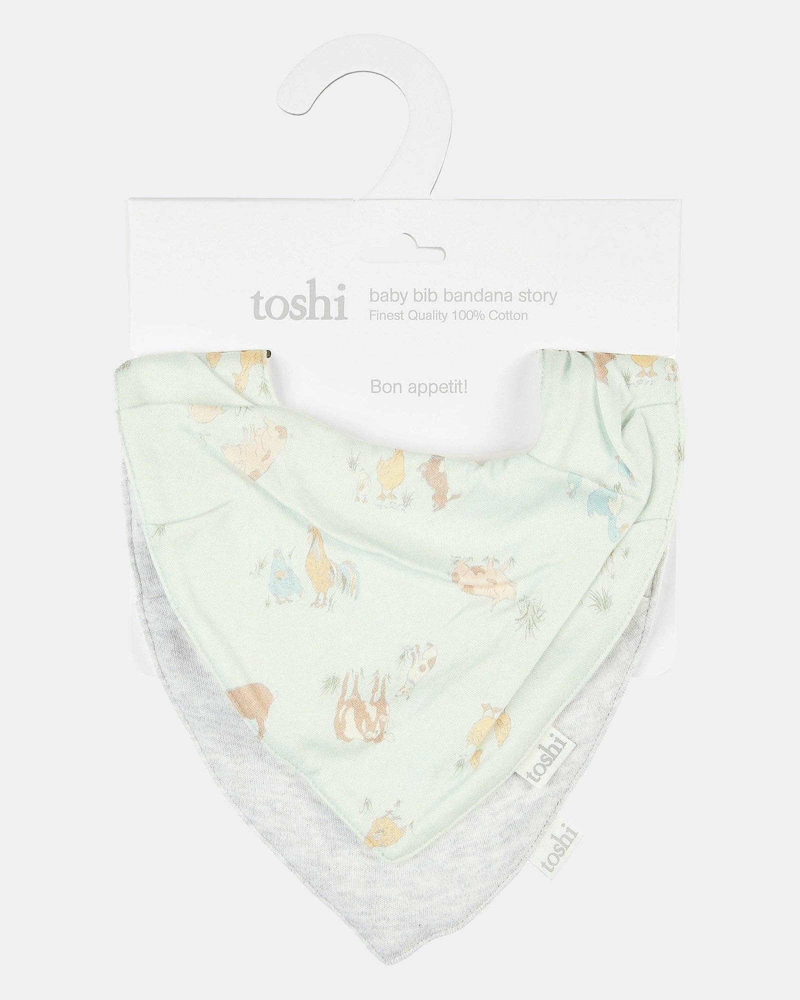 Toshi - Wholesale Bandana bib - Baby Bandana Story - 2pcs43